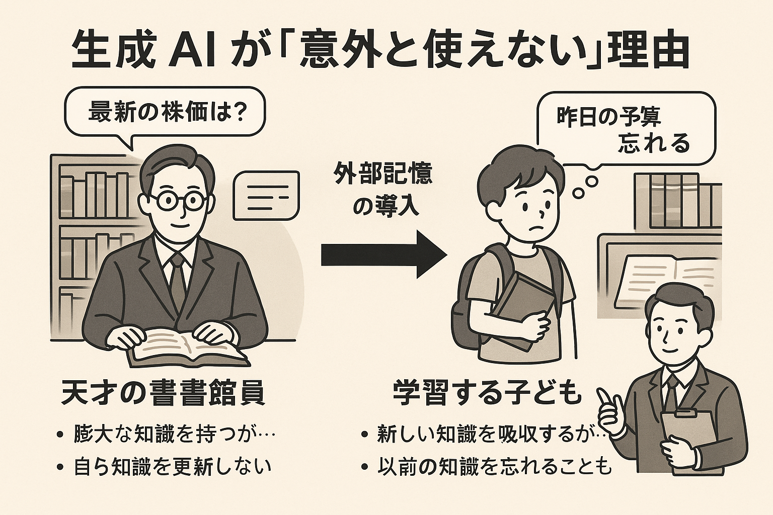 生成AIが「思ったより使えない」のはなぜか